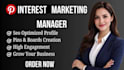 manage and grow your pinterest with SEO pins and boards to boost sales