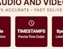 accurately transcribe english audio and video