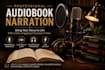record a professional english audiobook narration