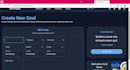 build a responsive react goal tracker dashboard