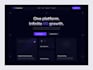 build nft, web3 or crypto landing page