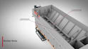 create 3d industrial animation road construction stabilization equipment process