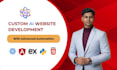 develop ai website, ai chatbot, ai web application, ai software developer