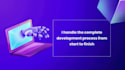design and develop a custom webflow website with animations and cmd
