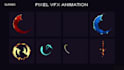create custom pixel vfx, spell animation, rpg effects, pixel sprite sheet, skill