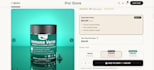 create conversion focused visuals and product page design for supplement brands