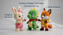 create production ready custom plush toy concept and prototype design