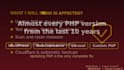 patch php2shell vulnerability, update php and secure your wordpress website