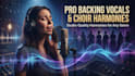 record pro backing vocals and choir harmonies