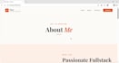build a responsive portfolio website with animations