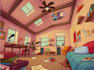 create animated lofi loop background, cozy lofi animation, anime animated gif
