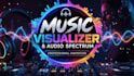 create a music visualizer and audio spectrum animation