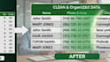 do excel data entry, filtering and data management