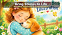 illustrate cute and colorful childrens book illustrations