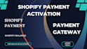 activate shopify payments and shopify balance for llc or non US