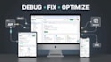 debug ai generated code, fix bugs, solve problems in your code