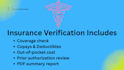 medical virtual assistant for insurance and patient intake