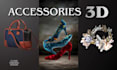 create luxury fashion accessories and realistic 3d renders