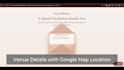 create a personalized online wedding invitation link