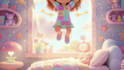 create a colorful kids animation song video