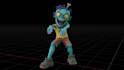 create a stylized 3d game character