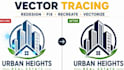 redesign, fix recreate vectorize old or ai company, startup logo, vector tracing