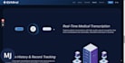 build react js next js landing page dashboard or frontend