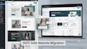 clone wordpress to squarespace or migrate wix website
