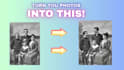 colorized, restore or animate your photos