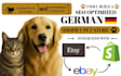 build a SEO optimized german shopify pet store integrated with etsy and ebay