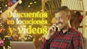 create a festive promotional video ads with voice over