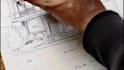 draw architectural sketch, perspective drawing and building illustration