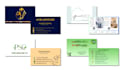 design professional, premium, and double sided business cards