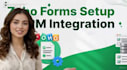 create zoho forms and integrate them with zoho CRM