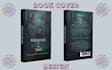 design typography book cover design, hard book cover, ebook, minimal book cover