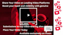 do website or youtube video submission