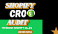 shopify cro audit optimization to increase shopify sales