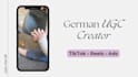 create professional authentic ugc videos in german, deutsch