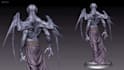 create fantasy creature concept art, monster design and game character models