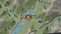 create park map, itinerary map, trail map, location map and hiking map