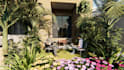 create modern house design, floor plan and 3d rendering