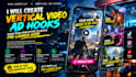 create vertical video ad hooks from your prototype to build prelaunch hype