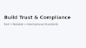 provide halal, kosher, fda, haccp, gmp and iso certification