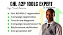 do gohighlevel a2p 10dlc SMS campaign registration approval