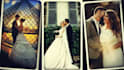 create a romantic wedding and anniversary photo slideshow