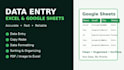 do accurate data entry in excel and google sheets