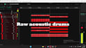 replace and trigger your acoustic drum tracks