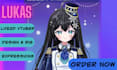 draw and rig 2d vtuber model live2d vtuber model anime vtuber live 2d vtuber
