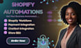 lovable shopify, n8n shopify automation, shopify website ai chatbot integration