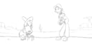 do 2d traditional animation, frame by frame, hand drawn animation